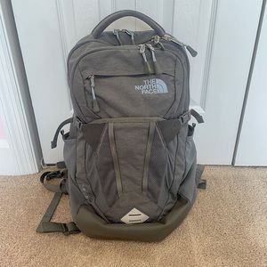 THE NORTH FACE Recon Gray and Blue Backpack